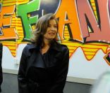Valérie Trierweiler dans une école française de Chicago, le 21 mai 2012.
