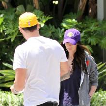 Megan Fox et Brian Austin Green à Los Angeles, le 29 avril 2012.