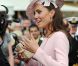 Kate Middleton lors de la deuxième garden party à Buckingham Palace, le 29 mai 2012, dans le cadre des célébrations du jubilé de diamant de la reine Elizabeth II. La duchesse de Cambridge porte la même robe Emilia Wickstead que précédemment pour le déjeuner de la souveraine à Windsor, le 18 mai, et un chapeau Jane Corbett.