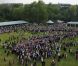 8 000 personnes étaient rassemblées lors de la deuxième garden party à Buckingham Palace, le 29 mai 2012, dans le cadre des célébrations du jubilé de diamant de la reine Elizabeth II.