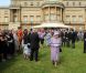 La reine Elizabeth II lors de la deuxième garden party à Buckingham Palace, le 29 mai 2012, dans le cadre des célébrations de son jubilé de diamant.
