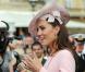 Kate Middleton lors de la deuxième garden party à Buckingham Palace, le 29 mai 2012, dans le cadre des célébrations du jubilé de diamant de la reine Elizabeth II. La duchesse de Cambridge porte la même robe Emilia Wickstead que précédemment pour le déjeuner de la souveraine à Windsor, le 18 mai, et un chapeau Jane Corbett.