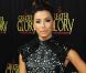 Eva Longoria, très chic dans une robe en cuir noir et des souliers vernis lors de l'avant-première du film For Greater Glory. Los Angeles, le 31 mai 2012.