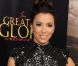 Eva Longoria, très chic dans une robe en cuir noir et des souliers vernis lors de l'avant-première du film For Greater Glory. Los Angeles, le 31 mai 2012.