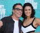 Jean-Claude Van Damme et sa fille Bianca assistent à la soirée des MTV Movie Awards 2012, à Universal City (Los Angeles), le dimanche 3 juin 2012.