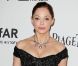 Rose McGowan, sexy dans une robe décolletée Marc Jacobs et des souliers Giuseppe Zanotti lors du troisième gala Inspiration de l'amfAR à la New York Public Library. New York, le 7 juin 2012.