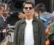 Tom Cruise sur le tournage du film de science-fiction  Oblivion , en bas de l'Empire State Building à New York, le 12 juin 2012.