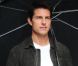 Tom Cruise sur le tournage du film de science-fiction  Oblivion , en bas de l'Empire State Building à New York, le 12 juin 2012.