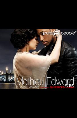 Sheryfa Luna et Mathieu Edward