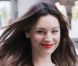 Photo exclusive : Kelly Brook, heureuse en toute simplicité dans les rues de Londres, le 14 juin 2012.