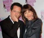 Sophie Marceau et Gad Elmaleh à l'avant-première du film Un bonheur n'arrive jamais seul, à Paris le 15 juin 2012
