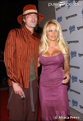 Pamela Anderson et Tomy Lee