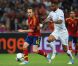Yann M'Vila lors de la défaite de l'équipe de France lors de l'Euro 2012 en quart de finale face à l'Espagne (2-0) à Donetsk le 23 juin 2012