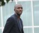 Alou Diarra lors de l'arrivée de l'équipe de France au Bourget le dimanche 24 juin 2012 après son élimination de l'Euro