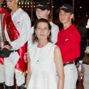 Les princesses Alexandra et Caroline aux premières loges du Jumping de Monaco