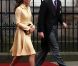 Kate Middleton et le prince William à la sortie de la Signet Library pour rejoindre la cathédrale Saint-Gilles. En présence de Kate Middleton, le prince William (tous deux connus sous le titre de comte et comtesse de Strathearn en Ecosse) a été fait le 5 juillet 2012 chevalier de l'ordre du Chardon en la cathédrale Saint Gilles d'Edimbourg, comme décidé par Elizabeth II au mois de mai en cadeau pour les 30 ans de son petit-fils.