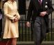 Kate Middleton et le prince William à la sortie de la Signet Library pour rejoindre la cathédrale Saint-Gilles. En présence de Kate Middleton, le prince William (tous deux connus sous le titre de comte et comtesse de Strathearn en Ecosse) a été fait le 5 juillet 2012 chevalier de l'ordre du Chardon en la cathédrale Saint Gilles d'Edimbourg, comme décidé par Elizabeth II au mois de mai en cadeau pour les 30 ans de son petit-fils.