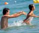 Andrea Pirlo, sa femme Deborah et leurs enfants Niccolo et Angela profitent de vacances familiales à Ibiza le 6 juillet 2012