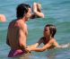Andrea Pirlo, sa femme Deborah et leurs enfants Niccolo et Angela profitent de vacances familiales à Ibiza le 6 juillet 2012