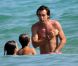 Andrea Pirlo et ses enfants Niccolo et Angela à Ibiza le 6 juillet 2012