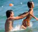 Andrea Pirlo et son fils Niccolo à Ibiza le 6 juillet 2012