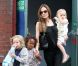  Angelina Jolie, Zahara, Shiloh et Vivienne à Londres en septembre 2011 