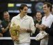 Roger Federer a reconquis Wimbledon dimanche 8 juillet 2012, décrochant son septième titre à Londres aux dépens d'Andy Murray.