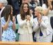 Kate Middleton et sa soeur Pippa étaient réunies à Wimbledon pour encourager depuis la loge royale Andy Murray en finale du tournoi londonien, dimanche 8 juillet 2012. Malgré l'Andymania de toute la nation et des people, l'Ecossais s'est incliné face à Roger Federer, victorieux pour la 7e fois à Wimbledon.
