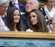 Kate Middleton et sa soeur Pippa étaient réunies à Wimbledon pour encourager depuis la loge royale Andy Murray en finale du tournoi londonien, dimanche 8 juillet 2012. Malgré l'Andymania de toute la nation et des people, l'Ecossais s'est incliné face à Roger Federer, victorieux pour la 7e fois à Wimbledon.