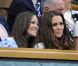 Kate Middleton et sa soeur Pippa étaient réunies à Wimbledon pour encourager depuis la loge royale Andy Murray en finale du tournoi londonien, dimanche 8 juillet 2012. Malgré l'Andymania de toute la nation et des people, l'Ecossais s'est incliné face à Roger Federer, victorieux pour la 7e fois à Wimbledon.