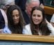 Kate Middleton et sa soeur Pippa étaient réunies à Wimbledon pour encourager depuis la loge royale Andy Murray en finale du tournoi londonien, dimanche 8 juillet 2012. Malgré l'Andymania de toute la nation et des people, l'Ecossais s'est incliné face à Roger Federer, victorieux pour la 7e fois à Wimbledon.