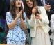 Kate Middleton et sa soeur Pippa étaient réunies à Wimbledon pour encourager depuis la loge royale Andy Murray en finale du tournoi londonien, dimanche 8 juillet 2012. Malgré l'Andymania de toute la nation et des people, l'Ecossais s'est incliné face à Roger Federer, victorieux pour la 7e fois à Wimbledon.