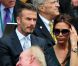David et Victoria Beckham étaient à Wimbledon pour encourager depuis la loge royale Andy Murray en finale du tournoi londonien, dimanche 8 juillet 2012. Malgré l'Andymania de toute la nation et des people, l'Ecossais s'est incliné face à Roger Federer, victorieux pour la 7e fois à Wimbledon.