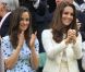 Kate Middleton et sa soeur Pippa étaient réunies à Wimbledon pour encourager depuis la loge royale Andy Murray en finale du tournoi londonien, dimanche 8 juillet 2012. Malgré l'Andymania de toute la nation et des people, l'Ecossais s'est incliné face à Roger Federer, victorieux pour la 7e fois à Wimbledon.