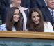 Kate Middleton et Pippa Middleton ont assisté ensemble à la finale de Wimbledon depuis la loge royale, dimanche 8 juillet 2012, encourageant l'Ecossais Andy Murray. En vain...