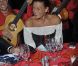 Cernée par les guitares et ravie, la princesse Stéphanie de Monaco a placé le gala estival annuel de Fight Aids Monaco sous le signe des rythmes flamenco, lundi 9 juillet 2012 au Sporting d'été de Monte-Carlo. Chico and the Gypsies ont rythmé la soirée.