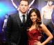 Channing Tatum et son épouse Jenna Dewan à la première de Magic Mike à Londres le 10 juillet 2012