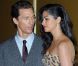 Camila Alves a dévoilé son ventre rond au côté de son  Matthew McConaughey à la première de Magic Mike à Londres le 10 juillet 2012