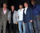 Dolph Lundgren, Sylvester Stallone, Randy Couture, Arnold Schwarzenegger et Terry Crews lors de la présentation d' Expendables 2  au Comic Con de San Diego, le 12 juillet 2012.
