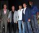 Dolph Lundgren, Sylvester Stallone, Randy Couture, Arnold Schwarzenegger et Terry Crews lors de la présentation d' Expendables 2  au Comic Con de San Diego, le 12 juillet 2012.