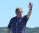 Elton John au Club 55 de St-Tropez, le lundi 16 juillet 2012.