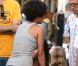 Hally Berry sur le tournage de  The Hive , à Los Angeles, le 19 juillet 2012.