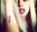 Lady Gaga a dévoilé en juillet 2012 via Twitter le titre de son prochain album,  ARTPOP . En capitales et en tatouage.