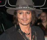 Johnny Depp à l'after party du concert Aerosmith, le 6 août 2012 à Los Angeles.