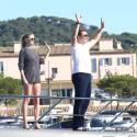 Lara Stone et David Walliams : Amoureux comme au premier jour à Saint-Tropez