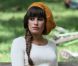Lea Michele sur le tournage de la série Glee, le 11 août 2012 à New York