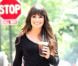 Lea Michele sur le tournage de la série Glee, le 11 août 2012 à New York