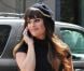 Lea Michele sur le tournage de Glee, le 11 août 2011 à New York