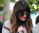 Lea Michele sur le tournage de Glee, le 11 août 2011 à New York