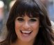 Lea Michele sur le tournage de Glee, le 11 août 2011 à New York